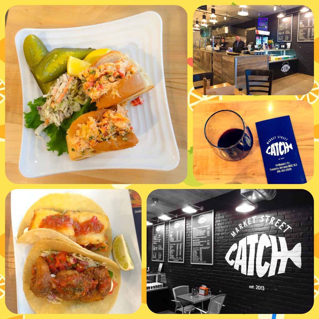 Time for #fresh #seafood near <a href="/StLawrenceMkt/">St. Lawrence Market</a>🍤 go try some #fishtaco &amp; #lobsterbisque <a href="/MarketSt_Catch/">Market Street Catch </a> <a href="/TasteofMarketSt/">TastesofMarketStreet</a>
