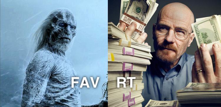 FormulaTV's tweet photo. ¿Qué personaje de ficción te gusta más?
FAV White Walkers
RT Walter White http://t.co/SVHsWvgKAU