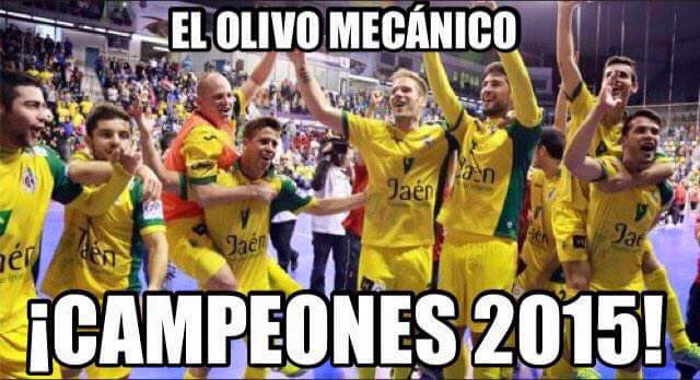 tofernandezm's tweet photo. Hace 3temporads llorabams n aquella eliminatoria d playoff...,hoy campeons d copa!!!Enhorabuena @JaenFS y su afición! http://t.co/ZgtOEg65aL