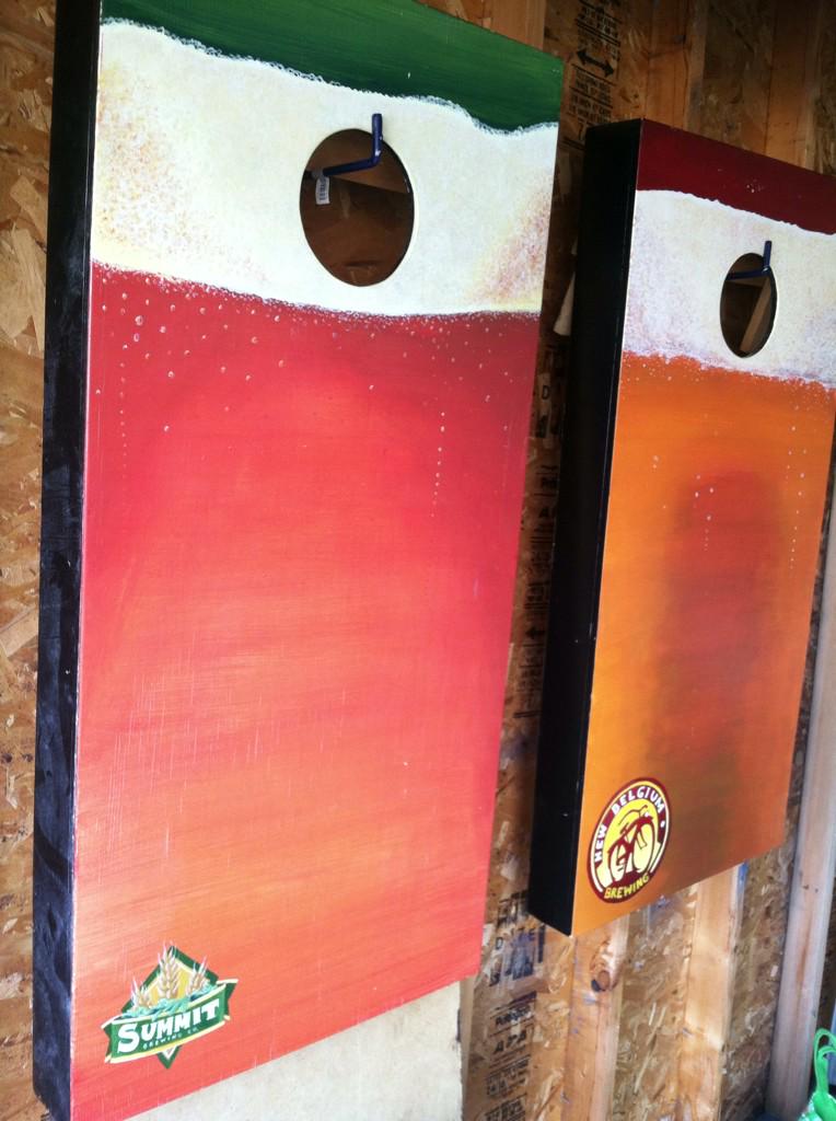 MattySchilz's tweet photo. It's about that time- break out the bags boards! http://t.co/sFc4yahcqC
