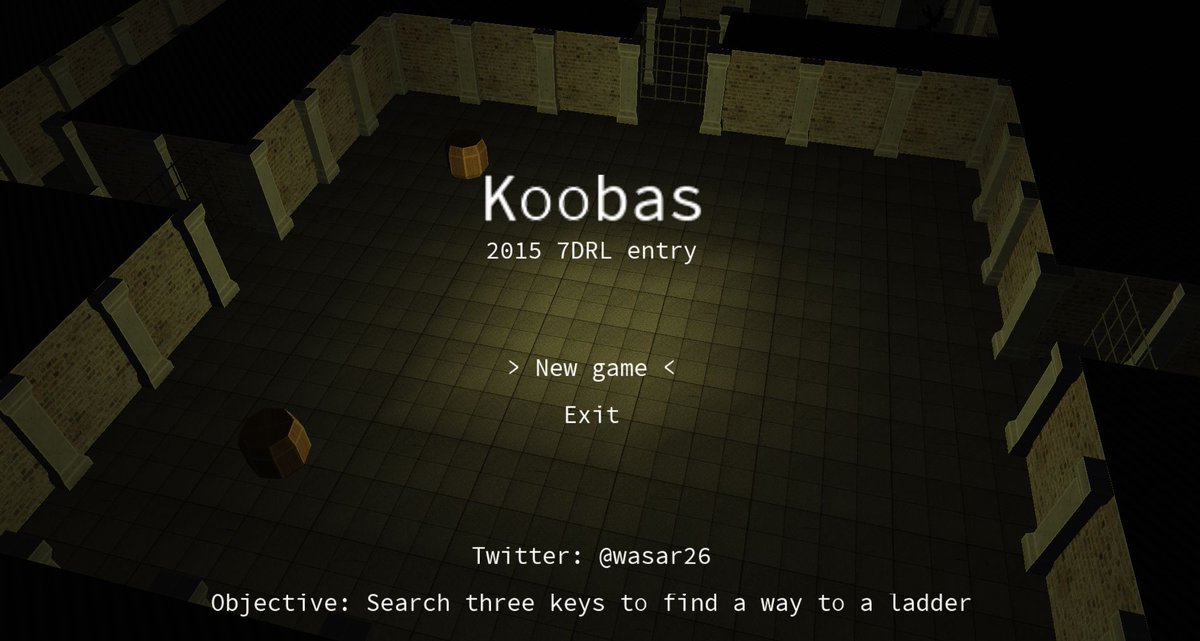 wasar26's tweet photo. Here is my result of #7DRL competition. Had to throw out many features to get it finished. https://t.co/9xXPrxdYBG http://t.co/Ln3YMHr8P8
