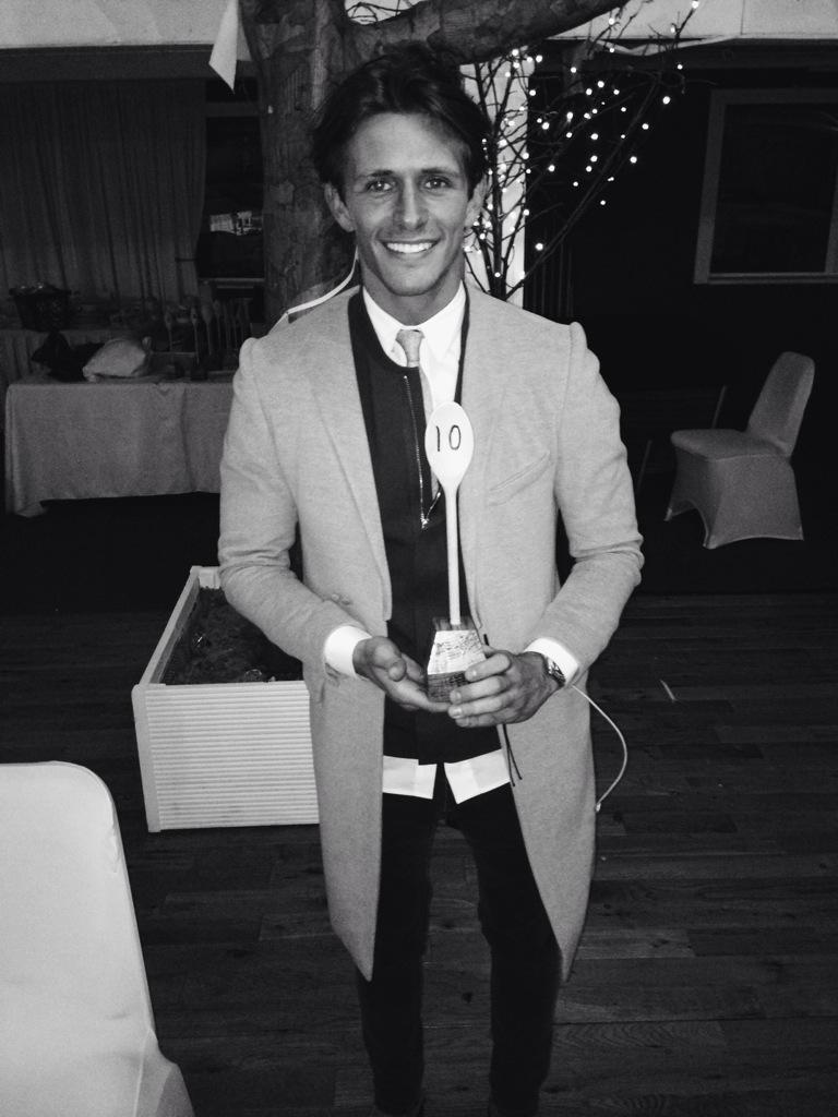 Jakehall01's tweet photo. . @fernemccann I found a spoon almost big enough for all that sterling http://t.co/CIKoqirSs3