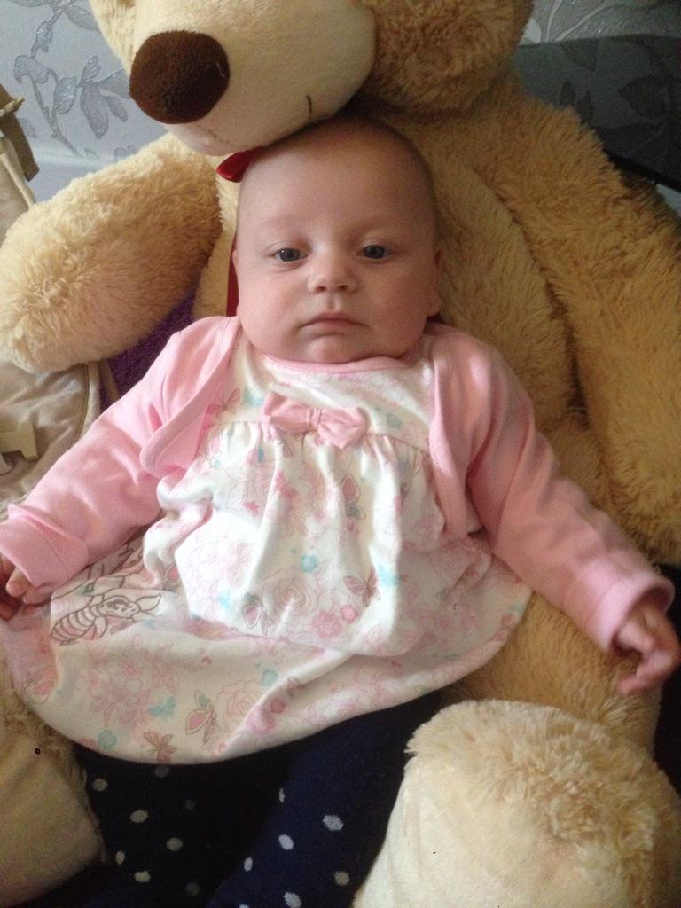 HenmanStacey's tweet photo. #cute #Baby #beautiful #bigted #babygirl #dress http://t.co/bqMRStky34