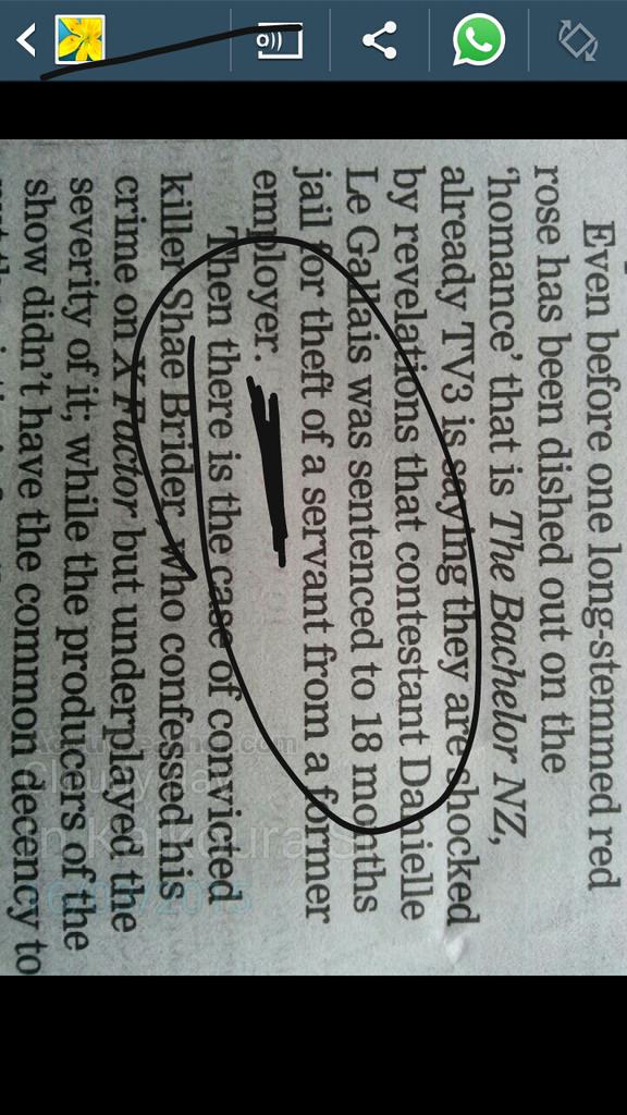 sunitprakash's tweet image. Jane Bowron @DomPost accuses @TV3nz X-Factor contestant of stealing a servant !
#editingfail