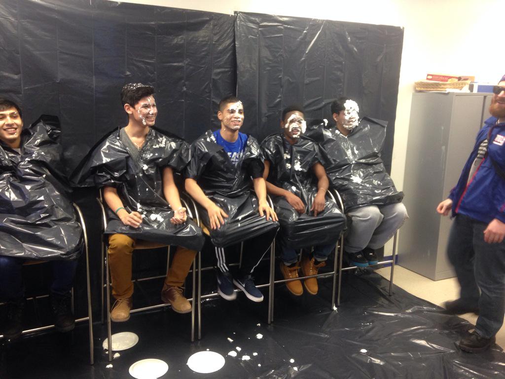 IGCNYIT's tweet photo. Tau Kappa Epsilon's new member event "Pie the Xi" on Thursday #NYITdidthat #NYITgogreek http://t.co/7tWQzQsbjX