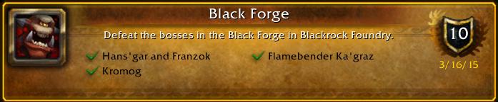 grillzium's tweet image. #LFR #10. dps #16K #1wipe /:  [Black Forge] #Warcraft