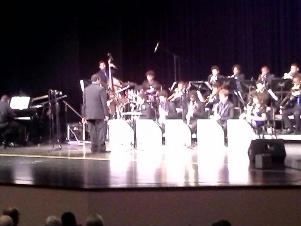 Inter'l Jazz Hall of Fame recording artist Lou Donaldson w/<a href="/OldDillardMuseu/">Old Dillard Museum</a> Board member Pat West at <a href="/DCArts/">Dillard Center Arts</a> concert.