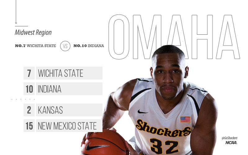 GoShockers's tweet image. Shockers travel to Omaha as the No.7 Seed in the Midwest #WATCHUS
Quick preview: bit.ly/1Eokgif