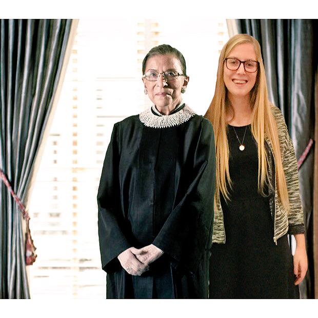 Happy 82nd birthday Ruth Bader Ginsburg I only hope that one I day I can pull off a neck doily half as well as you do 