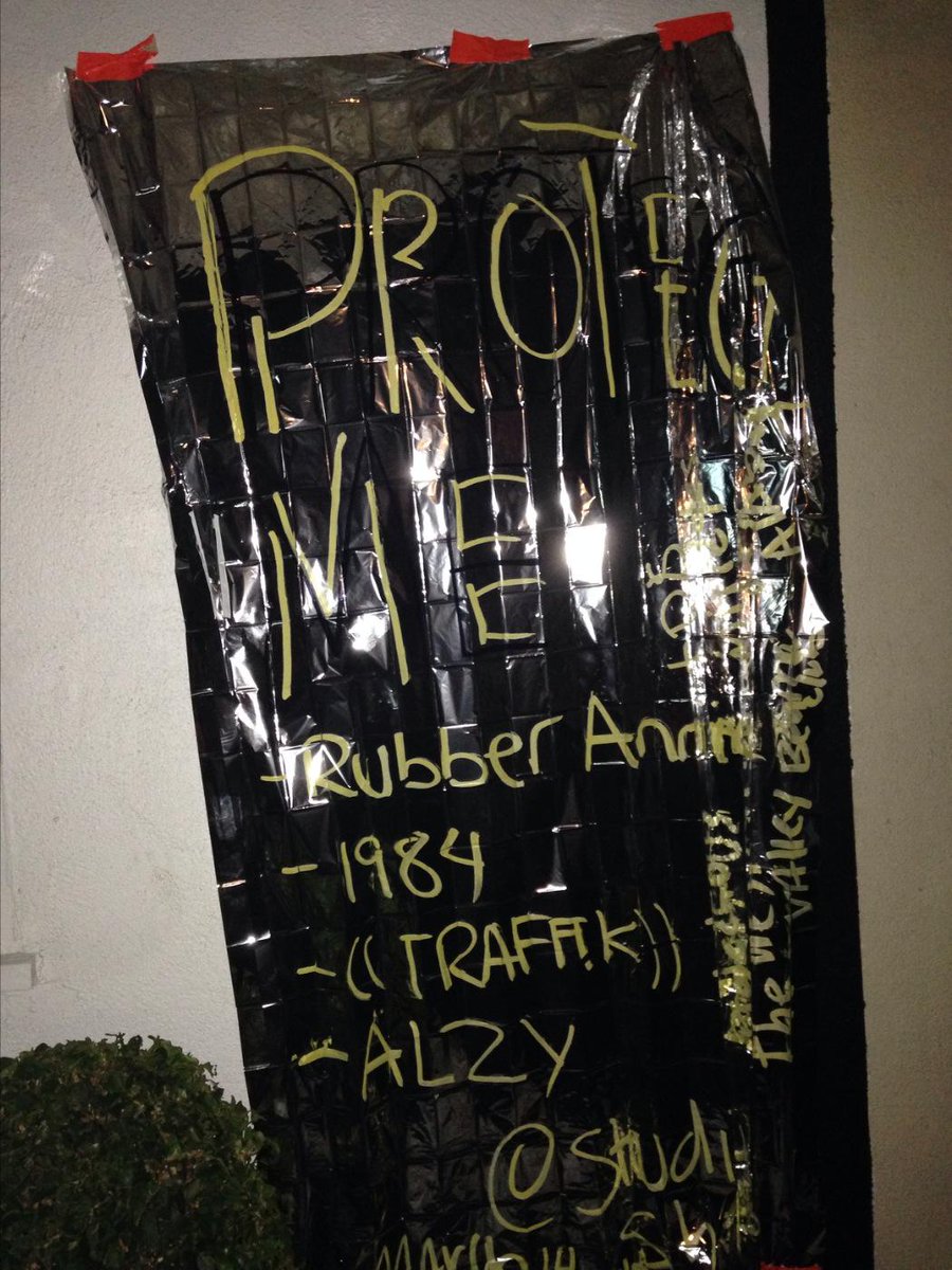 pr0tectme's tweet photo. First-ever protect me space blanket flyer 🌌 #studioshop #canogapark http://t.co/r44J2CF3xS