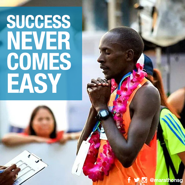 SG_marathon's tweet photo. Monday morning inspiration in the form of Kenneth Mungara, winner of #scms2014 marathon with 2:16:40 :) http://t.co/CCk9kSZdbj