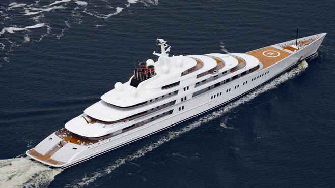 ZackBates's tweet photo. Is bigger better? $1Billion #SuperYacht #TripleDeuce 728' Worlds Largest http://t.co/sY2YlIyH5t http://t.co/DIZ1BAioFp