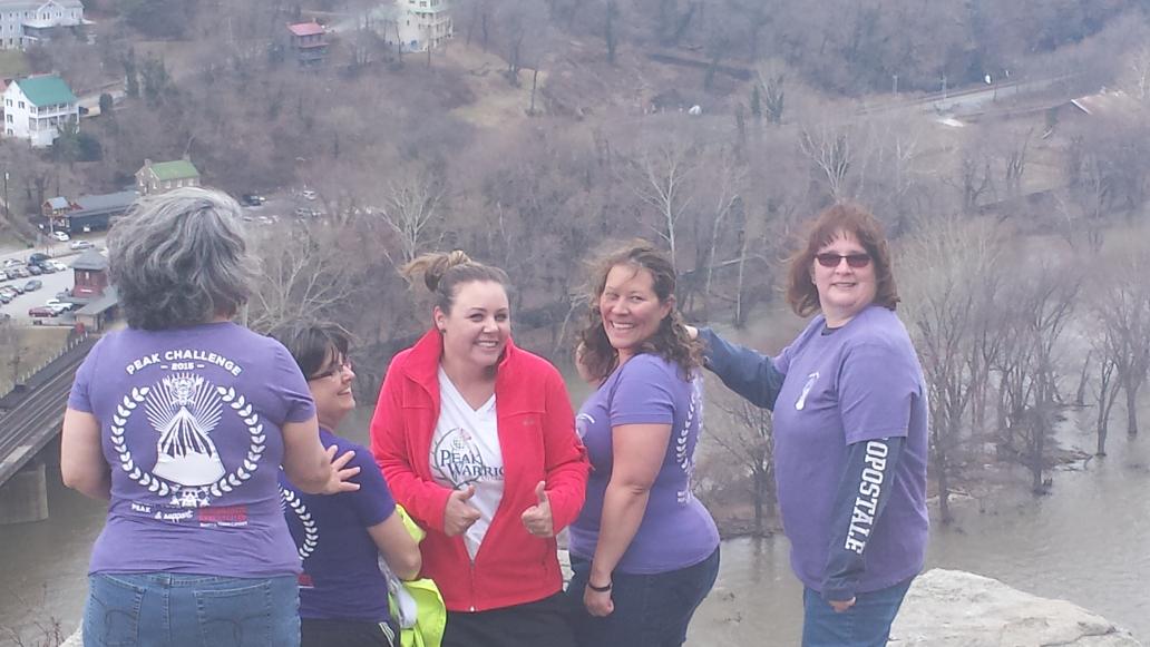 MbWinch2003's tweet photo. @MyPeakChallenge @SamHeughan We did it. 8 miles &amp; 800' elevation. http://t.co/nq8nU0s4QS