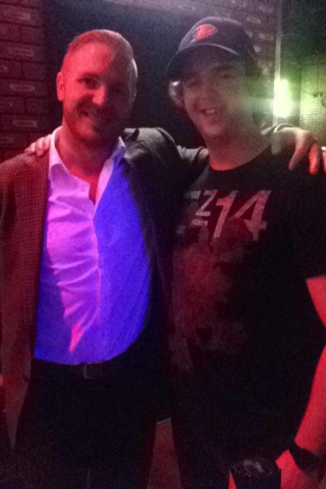 It's was a pleasure meeting <a href="/jameswisniewski/">James Wisniewski</a> the other night in calgary. #classact #mademyday