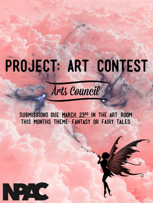 An awesome prize awaits the winner of this year's art contest! So show us what you can do North Park!