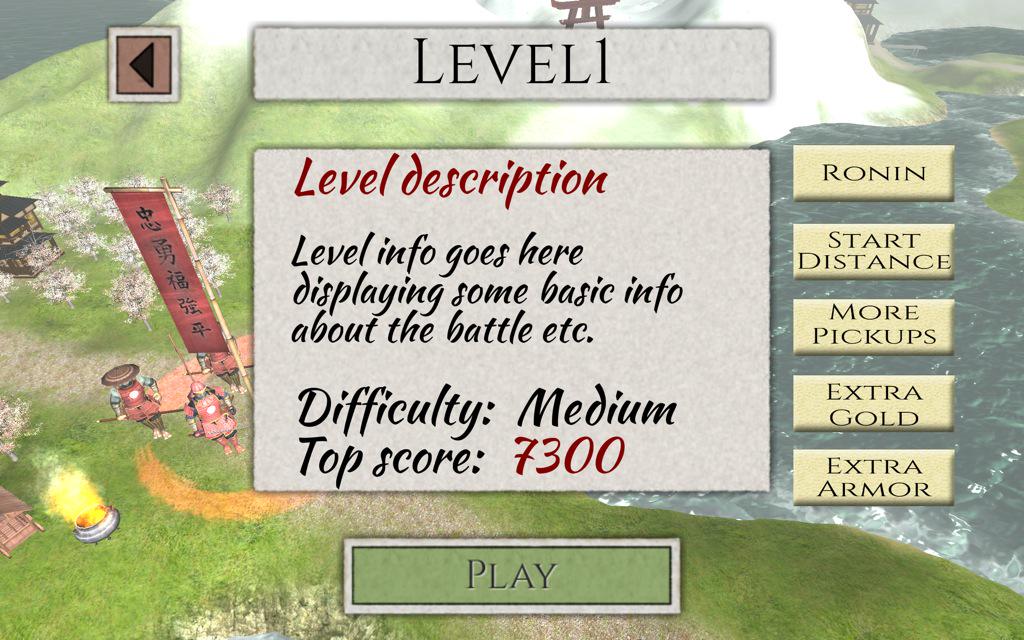 PocketFame's tweet image. Delayed #screenshotsaturday showing the new perks a player can equip in Death of a Samurai #gamedev