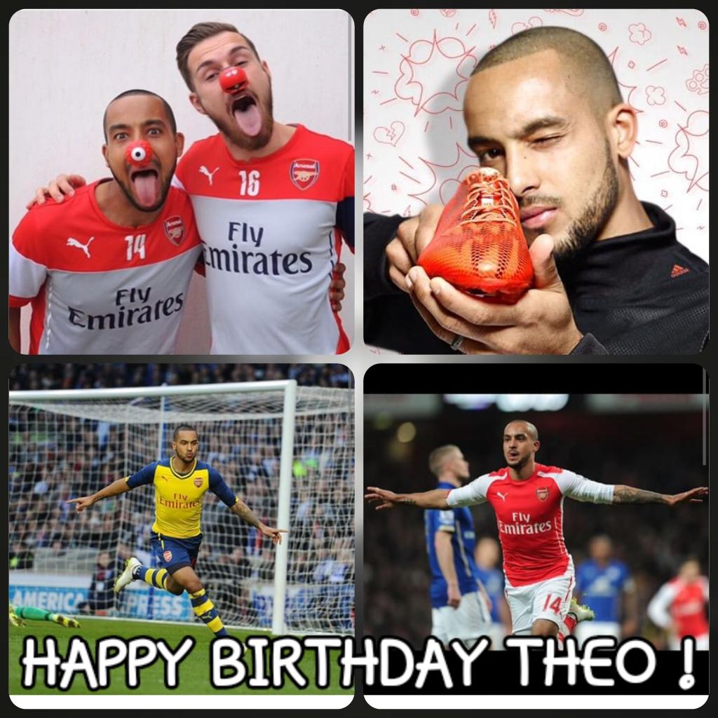 Happy Birthday Theo Walcott       