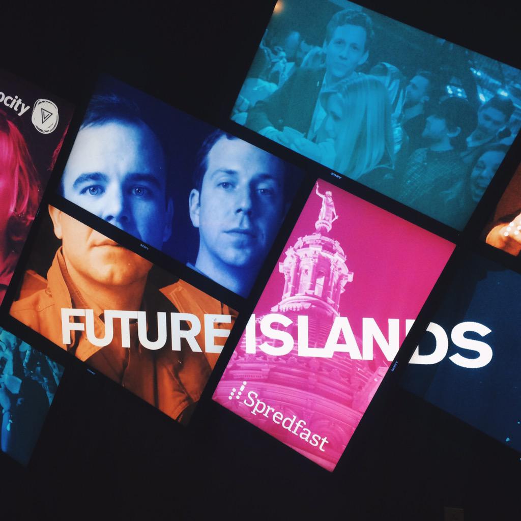 pmgworldwide's tweet image. Stoked! #sxsw #pmgsxsw #spredfast #futureislands