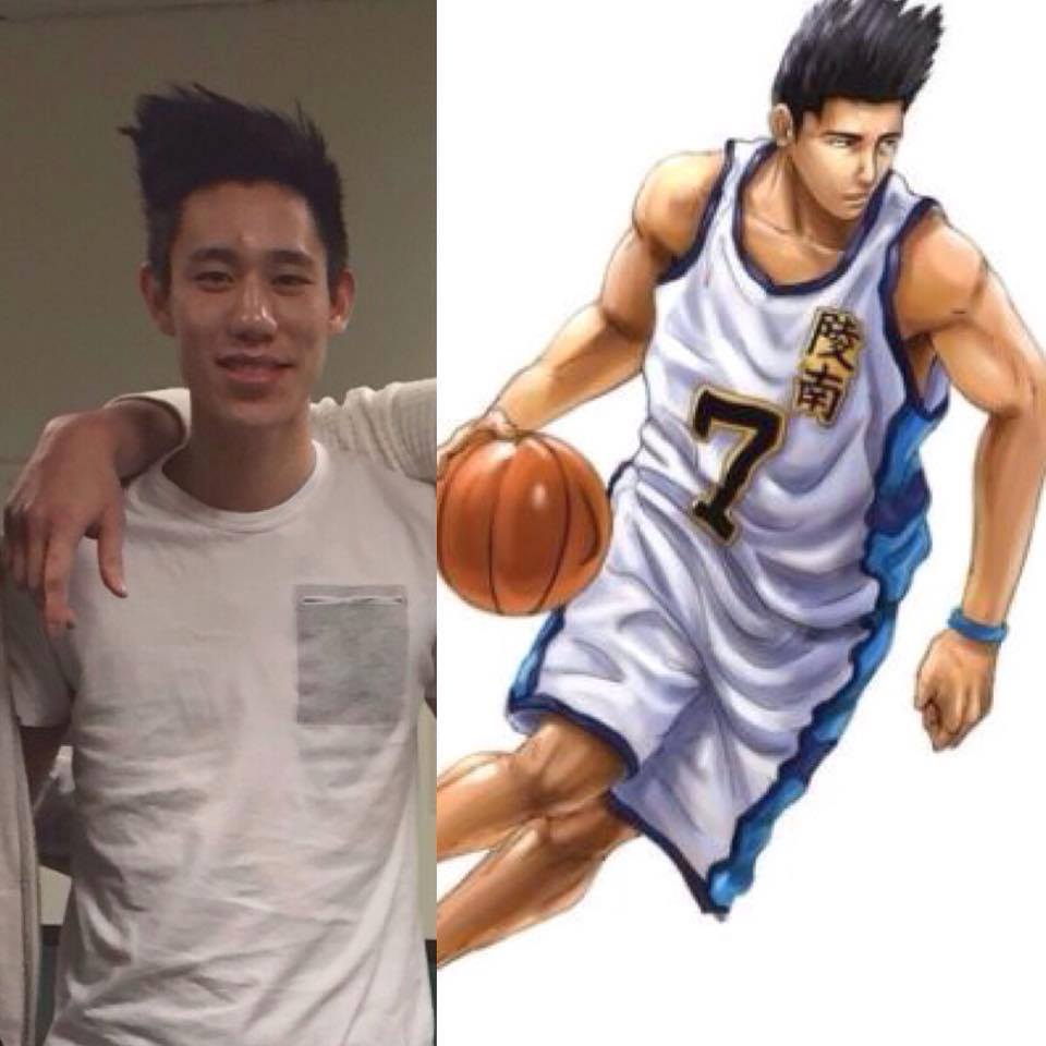 Librafree's tweet photo. @xeenarequierme @JLin7 BabyLin's hair looks like 陵南王牌仙道彰. :) #Lucky7 #Powerful7 http://t.co/BAy6OJJFXr