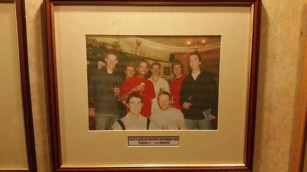 squashknights's tweet photo. Hey @MunroMontanus , check what we found on the recent tour to the UK! #SAKnights http://t.co/WYvjr6NRd5