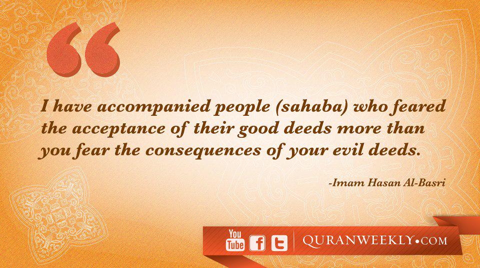 QuranWeekly's tweet photo. [REMINDER] While asking for forgiveness from sins, don't forget to also ask for the acceptance of good deeds. http://t.co/So510vwFCc