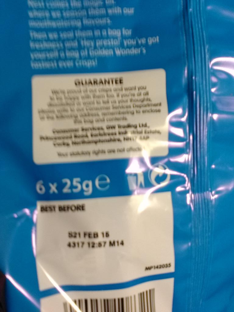 dilligafbl's tweet photo. Hi @Tesco  can you tell me why this on the shelf when I bought it at your LONG EATON BRANCH. YESTERDAY. http://t.co/EENFMiP7C7