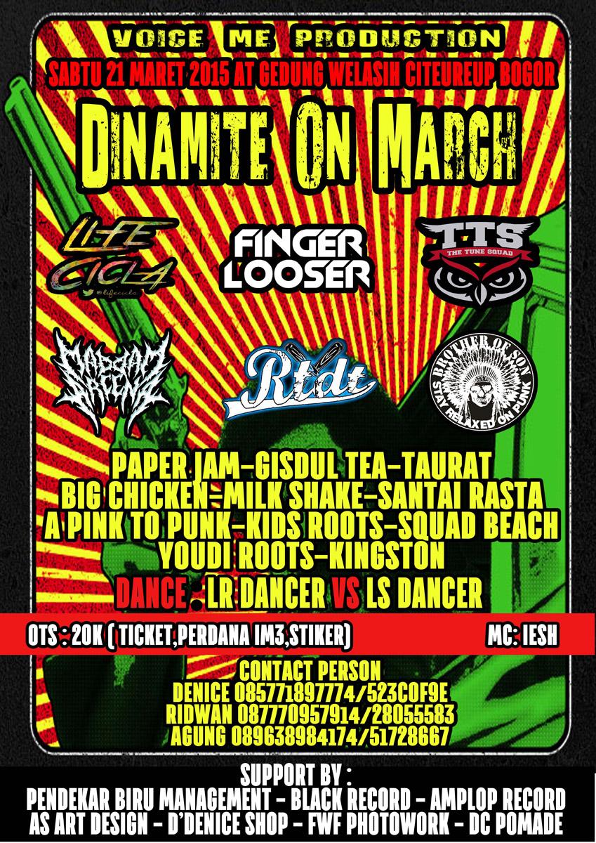 Fix!!! 21 Maret 2015 cc :<a href="/LifeCicla/">IG: LIFECICLA</a> <a href="/FingerLooser/">FingerLooser</a> <a href="/THETUNESQUAD_EC/">THE TUNE SQUAD</a> <a href="/maddamarcena/">MADDAM ARCENA</a> <a href="/RTDT_OFFICIAL/">R.T.D.T</a> info : 51728667