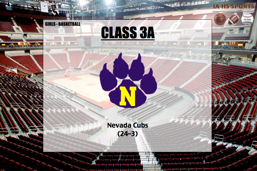 IAHSSports's tweet photo. [BB] You Class 3A Girls Basketball State Champions, the Nevada Cubs with a record of 24-3! http://t.co/5wEXyYYIPu