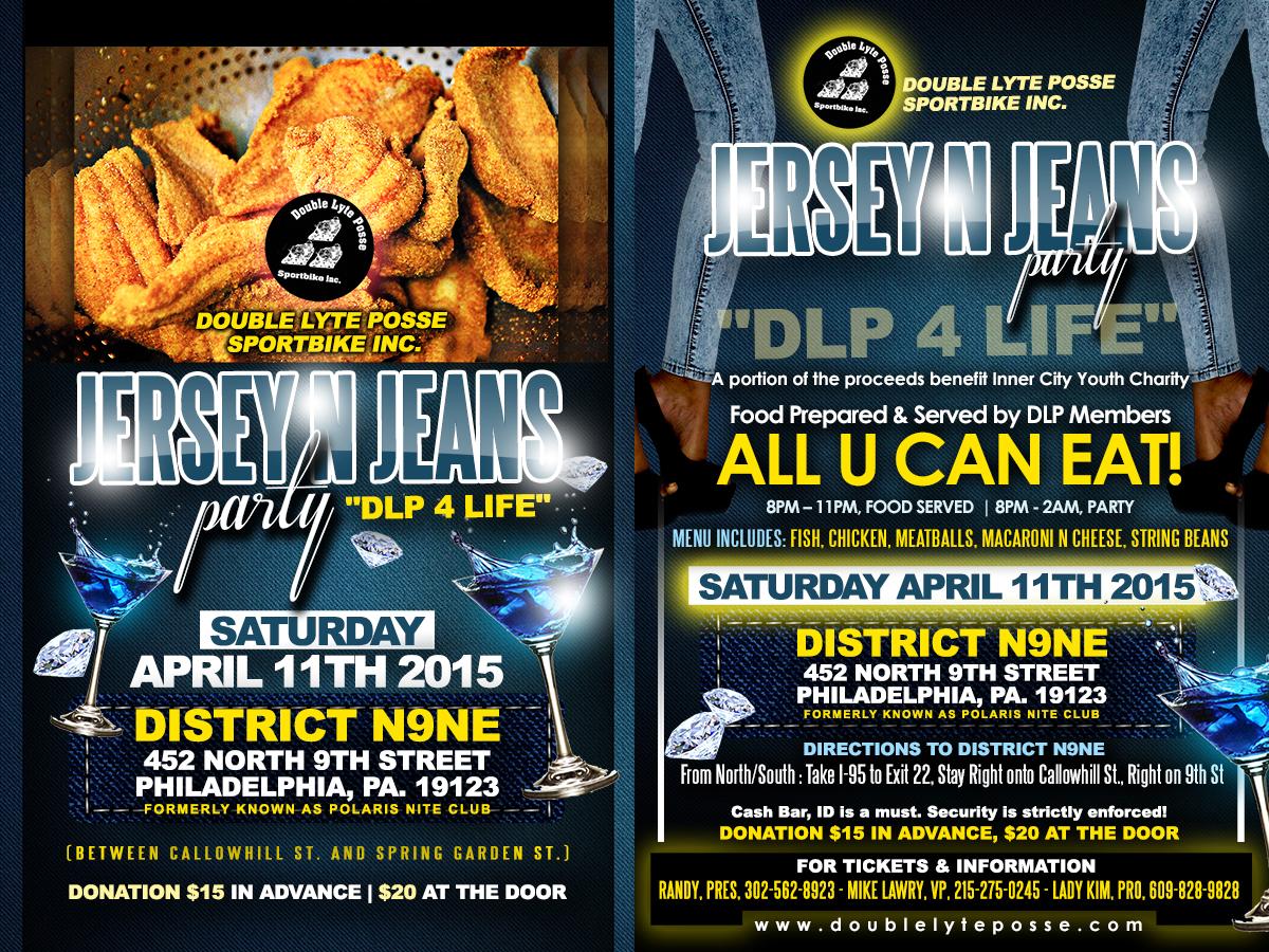LadyKimDLP's tweet photo. Double Lyte Posse, Jeans &amp; Jersey Fish Fry, Polaris Nite Club, 452-468 N. 9th St, Phila, Pa, 8-2am, $15adv, $20door http://t.co/pupZNsXZxq