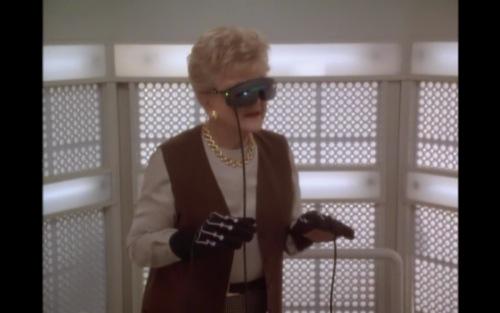 Spammyjazzhands's tweet photo. She's touching a poop via Virtual Reality, how does that make you feel? #randsxsw http://t.co/nRAkyAvZlY