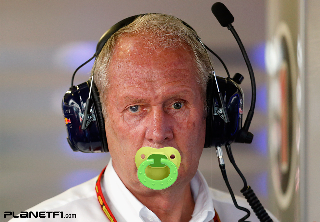 Planet_F1's tweet photo. The toys have been thrown out of the pram. Marko issues quit threat: http://t.co/vpEDX28N0D 

 #F1 http://t.co/PgjuH8lU3d