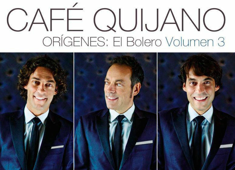 El sábado nos visita Café Quijano con su disco Orígenes: El Bolero Volumen 3. El 21 de marzo a las 22 h. Precio 25 eu