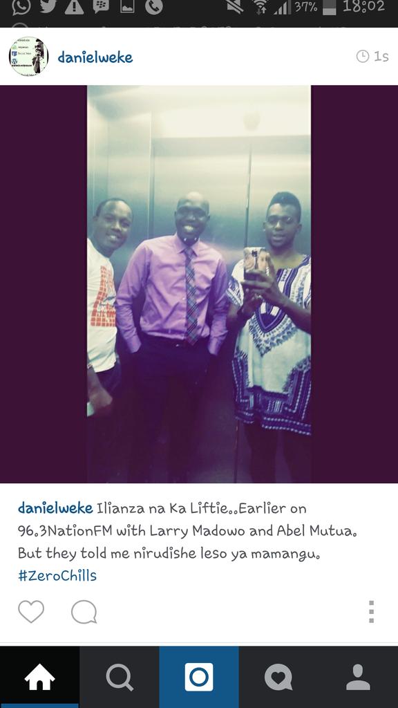 WekeDaniel's tweet photo. One of the guys whose Humility stands seen @LarryMadowo  and also one of my paradigm of learning. http://t.co/maemwDgXvI