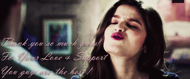 And this is for all those who helped to trend \"Happy Birthday Alia Bhatt\" yesterday. You guys are the best! LOVE! 