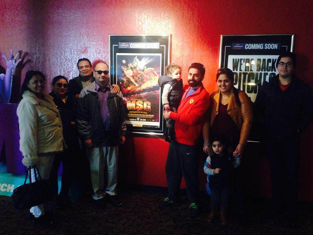 MSGTheFilm's tweet photo. MSG's Craze in Canada with House full show of MSG in Fort McMurray in Alberta province. #MSG150CroreClub  deserves it http://t.co/umVi4JoZJS