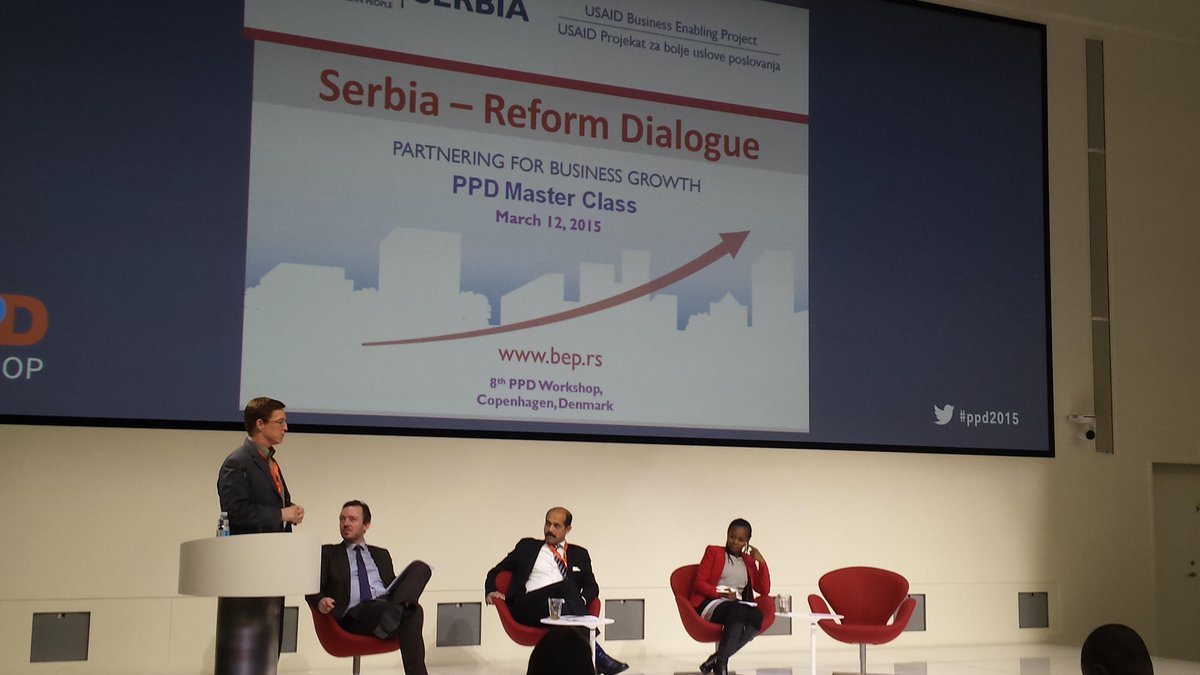 CardnoIntDev's tweet photo. #Cardno's @JHLowther discusses public private dialogue in #Serbia at #PPD2015. @USAID_BEP http://t.co/BMdUMqVUJv