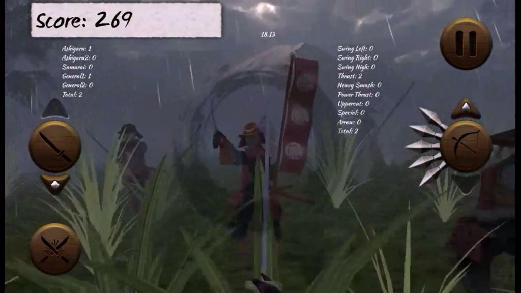 SamuraiDeath's tweet image. Samurai battle in the rain #gamedev #unity3d Thinking about bringing this game to #steam