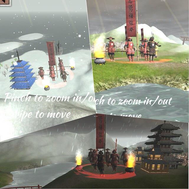 SamuraiDeath's tweet image. #screenshotsaturday map scene reflects each levels weather. Dynamically changes as you navigate the map #alldev