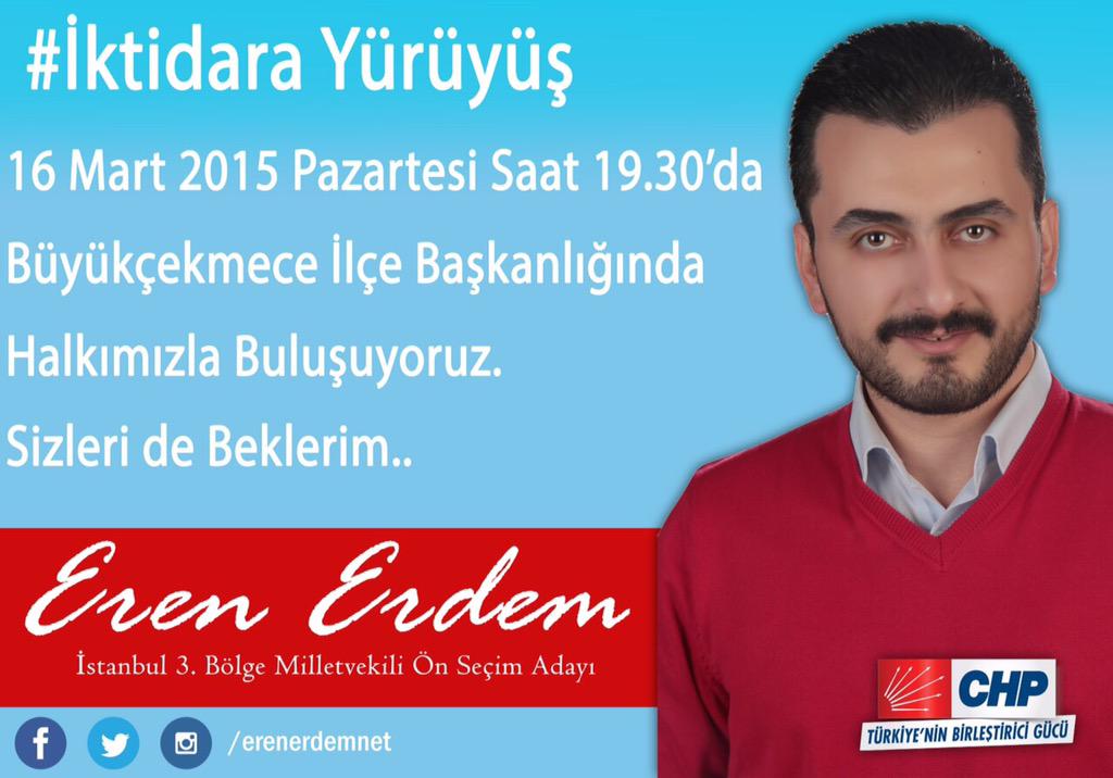 frekanstr_'s tweet photo. ''İktidara Yürüyüş'' Yolunda 16.03.2015 Pazartesi Büyükçekmecede Örgütümüzle buluşuyoruz.
Tüm halkımız davetlidir. http://t.co/kPAwqVwhoh