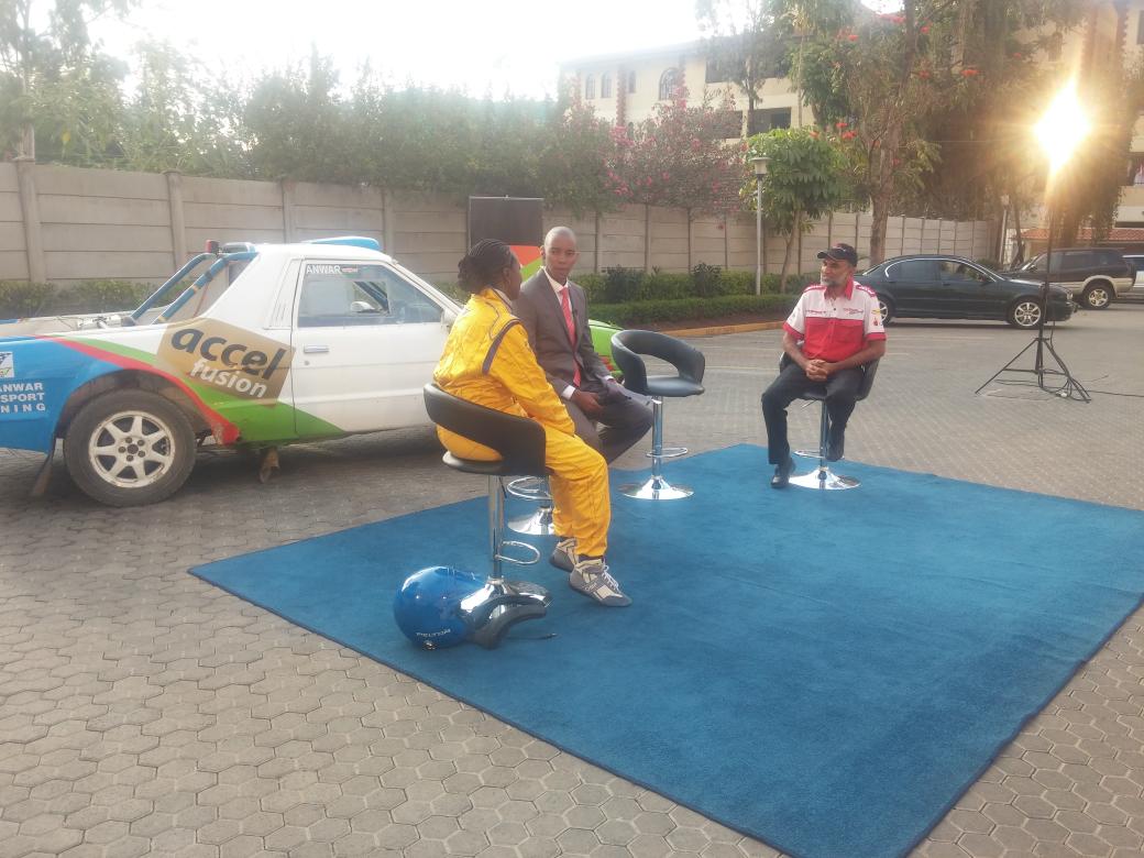 WaihigaMwaura's tweet photo. More pictures from today's #SafariRally #KiambuRing focus with @KirigoNgarua @Power_Breakfast @citizentvkenya http://t.co/9meMkuo1Bo