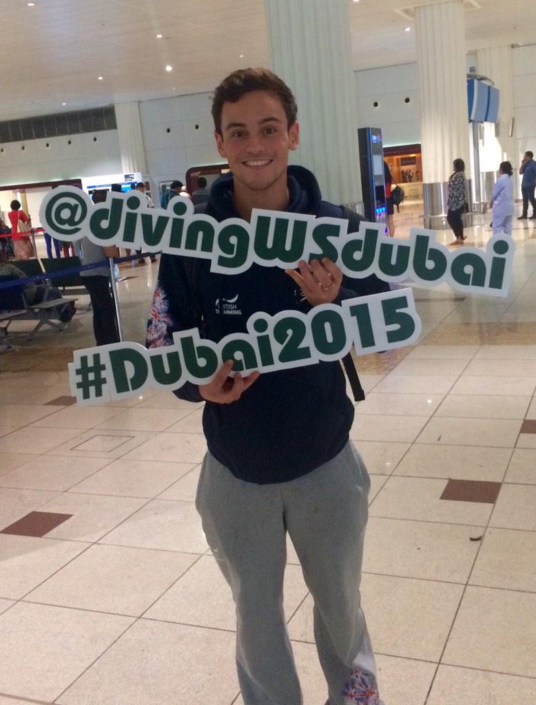 DWSdubai's tweet photo. Awesome photo from @TomDaley1994! Follow us on Twitter &amp; keep up to date with the diving this weekend. #dubai2015 http://t.co/wDpgcqwEg1