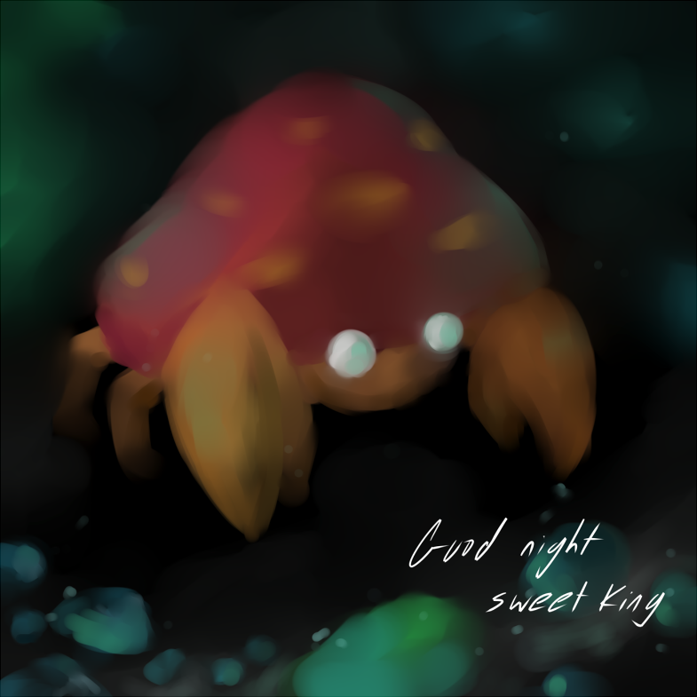 Pokemon_Twitch's tweet photo. Leech King is gone. This is so sad. RIP (art by http://t.co/F0BOYcwNYs ) http://t.co/tgT71EAift