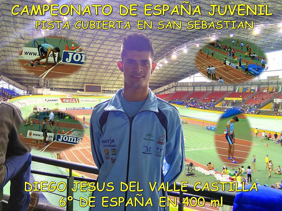 ATLTSMOCALLENCE's tweet photo. @DiegoJCoronil de #ElCoronil 6º de España de 400 ml en Cto. España pista cubierta de SanSebastián @AytoElCoronil http://t.co/wEWheKexMC