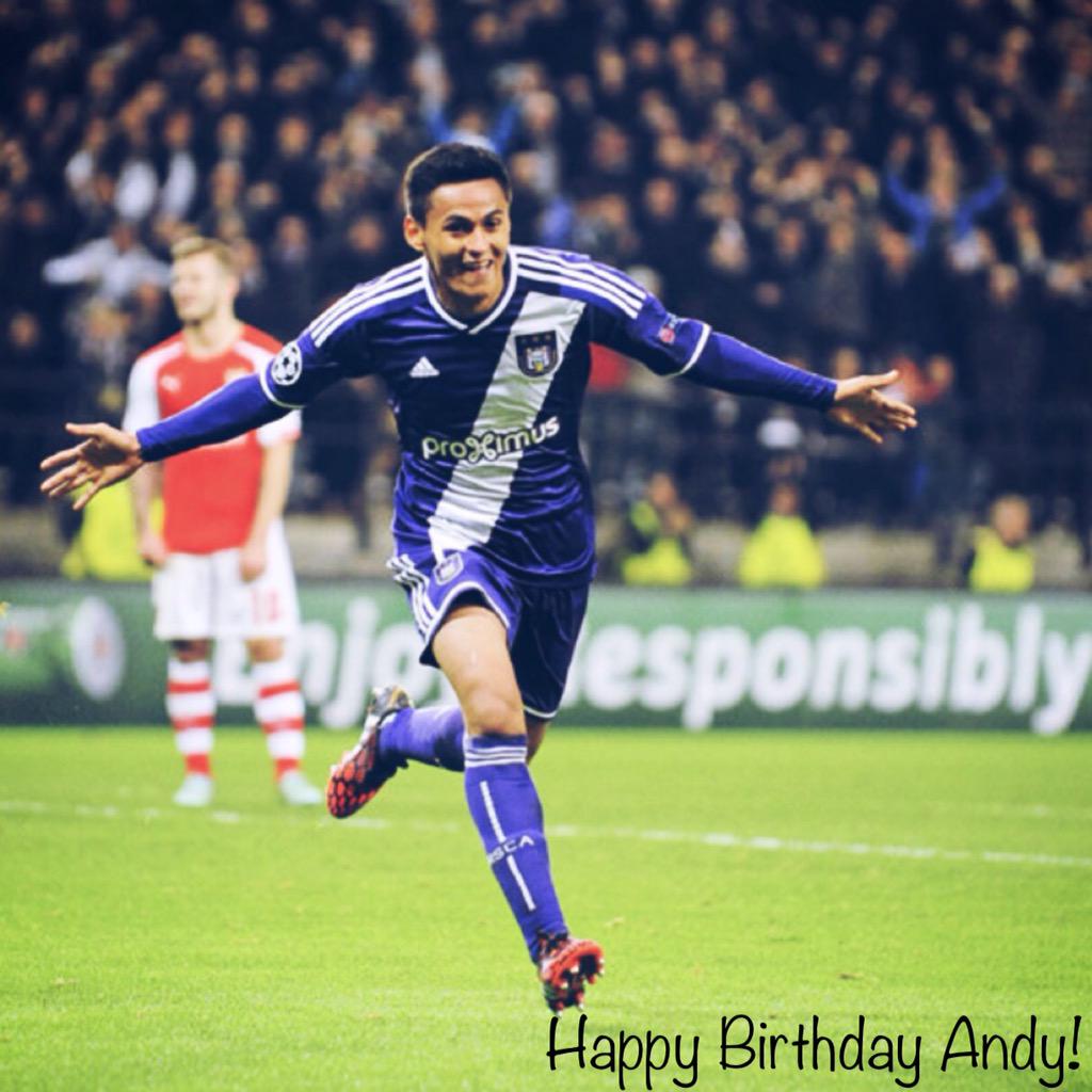 Happy 22nd Birthday, Andy Najar! Feliz Cumpleaños  