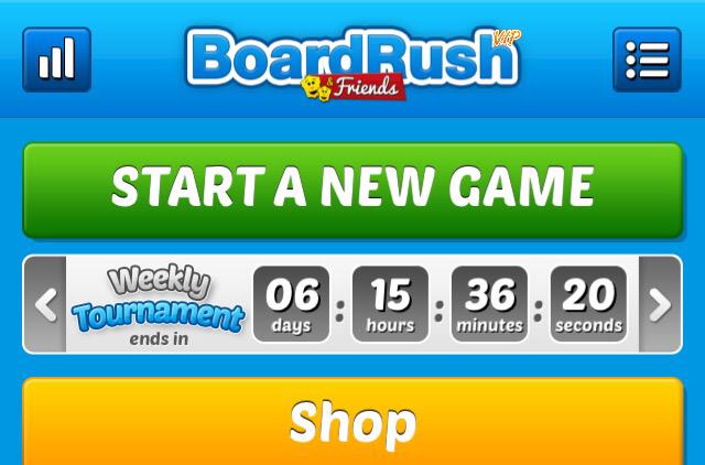 BoardRushGame's tweet photo. It's the start of a new week! Time for fresh games and stats! #AppStore #boardrush #boardgames #Android http://t.co/yagutRHXMV