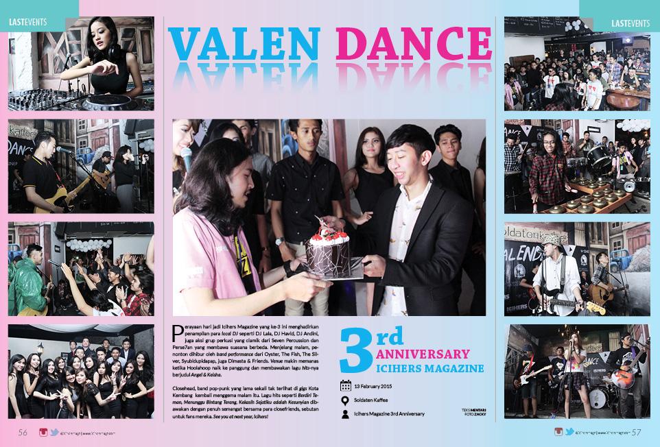 infobdg's tweet photo. [LAST EVENT Vol.39] #VALENDANCE  3rd ANNIVERSAY @icihersmagz ! http://t.co/DSq35DbD5e