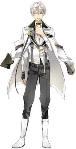 水無瀬 ツキウタ の霜月隼さんと刀剣乱舞の鶴丸国永さんって人を驚かせるのが好き 白髪 銀髪 衣装が白 黒 金でヒラヒラしてる 黒手袋着用してる辺りそっくりじゃないですか Http T Co As8t6sdvar