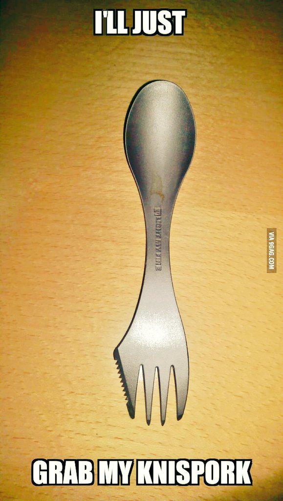 PicsSide's tweet image. Wer findet dass auch praktisch?... || Gabel,Messer,Löffel ||