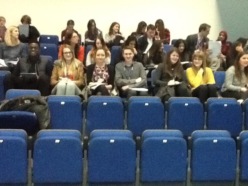 tdsthinkpost16's tweet photo. A2 Sociologists at the 'Student Skills Seminar' with Keith Trobe http://t.co/Yu1FioOrg9