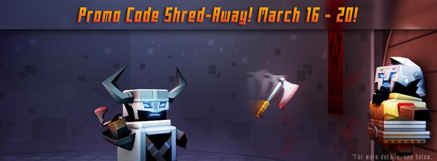 StrikerArena's tweet photo. Promo Code Shred-Away!
Send us Axe Grinder Hi-Scores: Have a chance to win a free copy of @StrikerArena 
#Axe_Grinder http://t.co/m3LyQgb0Td